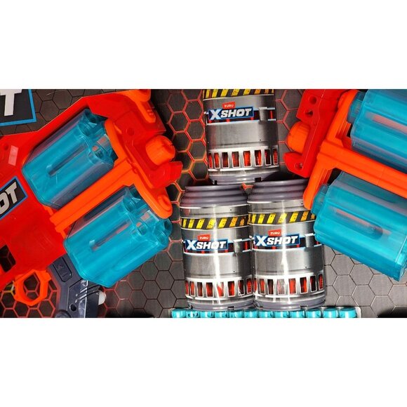 Zuru XShot 2X Xcess Toy Gun – Air Pocket Technology for Maximum Distance - Picture 9 of 16